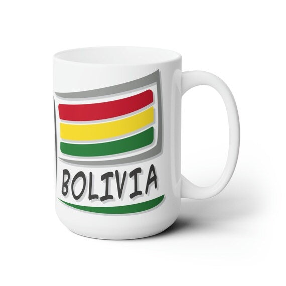 Taza con bandera de tu pais