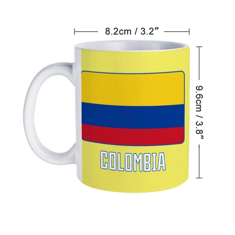 Taza con bandera de tu pais