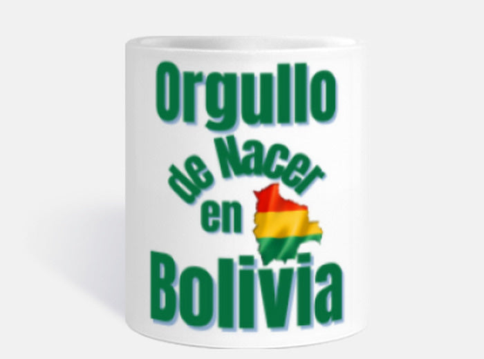 Taza con bandera de tu pais