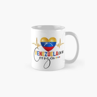 Taza con bandera de tu pais