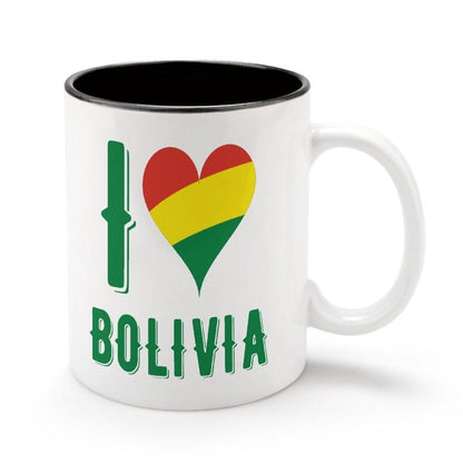 Taza con bandera de tu pais