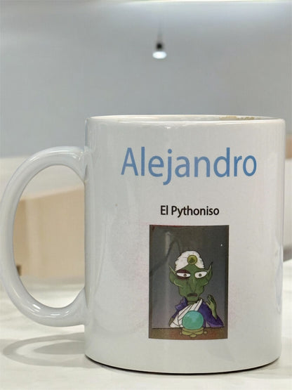 Taza personalizada con tu nombre